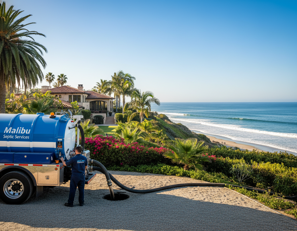 Septic Tank Emptying in Malibu